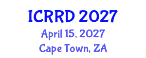 International Conference on Retinoblastoma and Retinal Disorders (ICRRD) April 15, 2027 - Cape Town, South Africa