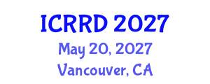 International Conference on Retinoblastoma and Retinal Disorders (ICRRD) May 20, 2027 - Vancouver, Canada