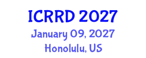 International Conference on Retinoblastoma and Retinal Disorders (ICRRD) January 09, 2027 - Honolulu, United States