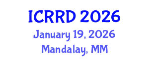 International Conference on Retinoblastoma and Retinal Disorders (ICRRD) January 19, 2026 - Mandalay, Myanmar