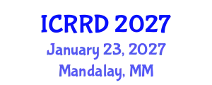 International Conference on Retinoblastoma and Retinal Disorders (ICRRD) January 23, 2027 - Mandalay, Myanmar