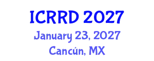 International Conference on Retinoblastoma and Retinal Disorders (ICRRD) January 23, 2027 - Cancún, Mexico