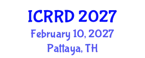 International Conference on Retinoblastoma and Retinal Disorders (ICRRD) February 10, 2027 - Pattaya, Thailand