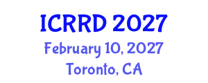 International Conference on Retinoblastoma and Retinal Disorders (ICRRD) February 10, 2027 - Toronto, Canada