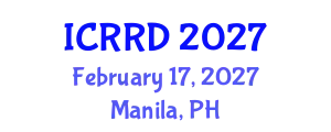 International Conference on Retinoblastoma and Retinal Disorders (ICRRD) February 17, 2027 - Manila, Philippines