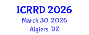 International Conference on Retinoblastoma and Retinal Disorders (ICRRD) March 30, 2026 - Algiers, Algeria