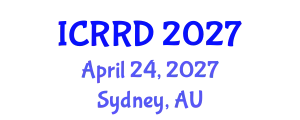International Conference on Retinoblastoma and Retinal Disorders (ICRRD) April 24, 2027 - Sydney, Australia