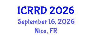 International Conference on Retinoblastoma and Retinal Disorders (ICRRD) September 16, 2026 - Nice, France