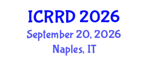 International Conference on Retinoblastoma and Retinal Disorders (ICRRD) September 20, 2026 - Naples, Italy