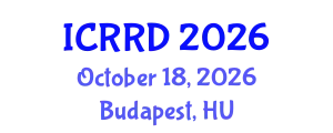 International Conference on Retinoblastoma and Retinal Disorders (ICRRD) October 18, 2026 - Budapest, Hungary
