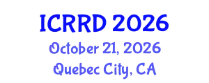 International Conference on Retinoblastoma and Retinal Disorders (ICRRD) October 21, 2026 - Quebec City, Canada