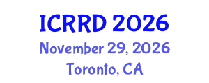 International Conference on Retinoblastoma and Retinal Disorders (ICRRD) November 29, 2026 - Toronto, Canada