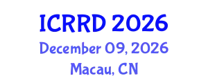 International Conference on Retinoblastoma and Retinal Disorders (ICRRD) December 09, 2026 - Macau, China