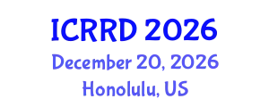 International Conference on Retinoblastoma and Retinal Disorders (ICRRD) December 20, 2026 - Honolulu, United States