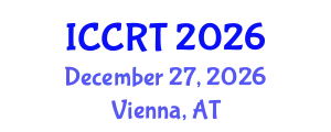 International Conference on Comparative Religion and Theology (ICCRT) December 27, 2026 - Vienna, Austria