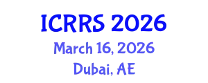 International Conference on Religion and Religious Studies (ICRRS) March 16, 2026 - Dubai, United Arab Emirates
