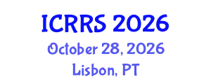 International Conference on Religion and Religious Studies (ICRRS) October 28, 2026 - Lisbon, Portugal