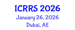 International Conference on Religion and Religious Studies (ICRRS) January 26, 2026 - Dubai, United Arab Emirates