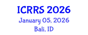 International Conference on Religion and Religious Studies (ICRRS) January 05, 2026 - Bali, Indonesia
