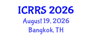 International Conference on Religion and Religious Studies (ICRRS) August 19, 2026 - Bangkok, Thailand