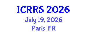 International Conference on Religion and Religious Studies (ICRRS) July 19, 2026 - Paris, France