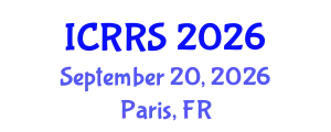 International Conference on Religion and Religious Studies (ICRRS) September 20, 2026 - Paris, France