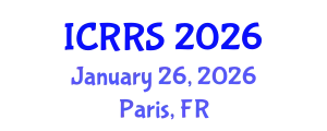International Conference on Religion and Religious Studies (ICRRS) January 26, 2026 - Paris, France