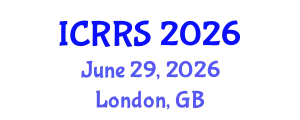 International Conference on Religion and Religious Studies (ICRRS) June 29, 2026 - London, United Kingdom