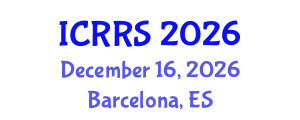International Conference on Religion and Religious Studies (ICRRS) December 16, 2026 - Barcelona, Spain