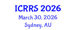 International Conference on Religion and Religious Studies (ICRRS) March 30, 2026 - Sydney, Australia