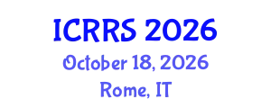 International Conference on Religion and Religious Studies (ICRRS) October 18, 2026 - Rome, Italy