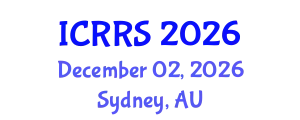 International Conference on Religion and Religious Studies (ICRRS) December 02, 2026 - Sydney, Australia