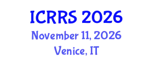 International Conference on Religion and Religious Studies (ICRRS) November 11, 2026 - Venice, Italy