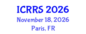 International Conference on Religion and Religious Studies (ICRRS) November 18, 2026 - Paris, France