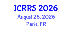 International Conference on Religion and Religious Studies (ICRRS) August 26, 2026 - Paris, France