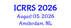 International Conference on Religion and Religious Studies (ICRRS) August 05, 2026 - Amsterdam, Netherlands