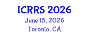 International Conference on Religion and Religious Studies (ICRRS) June 15, 2026 - Toronto, Canada