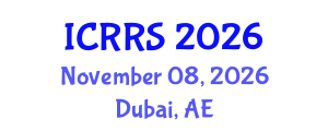International Conference on Religion and Religious Studies (ICRRS) November 08, 2026 - Dubai, United Arab Emirates