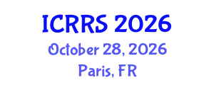 International Conference on Religion and Religious Studies (ICRRS) October 28, 2026 - Paris, France
