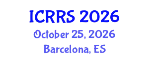 International Conference on Religion and Religious Studies (ICRRS) October 25, 2026 - Barcelona, Spain