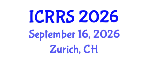 International Conference on Religion and Religious Studies (ICRRS) September 16, 2026 - Zurich, Switzerland