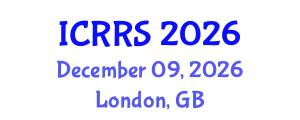 International Conference on Religion and Religious Studies (ICRRS) December 09, 2026 - London, United Kingdom