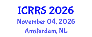 International Conference on Religion and Religious Studies (ICRRS) November 04, 2026 - Amsterdam, Netherlands