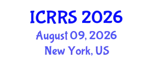 International Conference on Religion and Religious Studies (ICRRS) August 09, 2026 - New York, United States