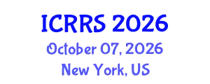 International Conference on Religion and Religious Studies (ICRRS) October 07, 2026 - New York, United States