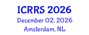 International Conference on Religion and Religious Studies (ICRRS) December 02, 2026 - Amsterdam, Netherlands