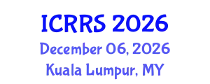 International Conference on Religion and Religious Studies (ICRRS) December 06, 2026 - Kuala Lumpur, Malaysia