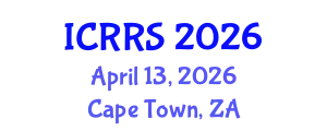 International Conference on Religion and Religious Studies (ICRRS) April 13, 2026 - Cape Town, South Africa