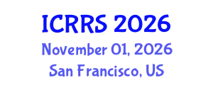 International Conference on Religion and Religious Studies (ICRRS) November 01, 2026 - San Francisco, United States