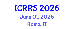 International Conference on Religion and Religious Studies (ICRRS) June 01, 2026 - Rome, Italy